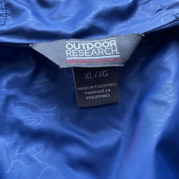 Outdoor Research Primaloft Insulated Windstopper Hooded Havoc Jacket Mens XL - Picture 14 of 16